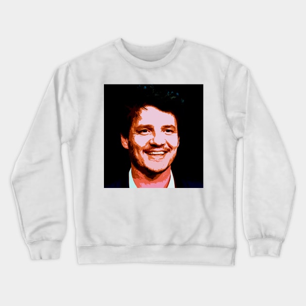 pedro pascal Crewneck Sweatshirt by oryan80